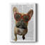 Bouledogue français et verres à cœur - galerie Cavas sur mesure-980304013