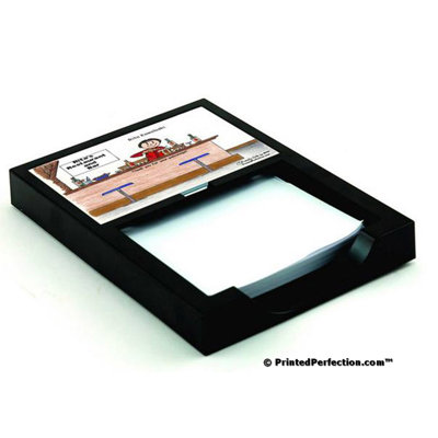 Personalized Bartender - Female Memo Holder with 100 Sheets of Memo Paper