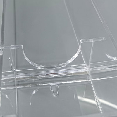 FixtureDisplays 35.8" x 4" Acrylic Baseball Bat Case