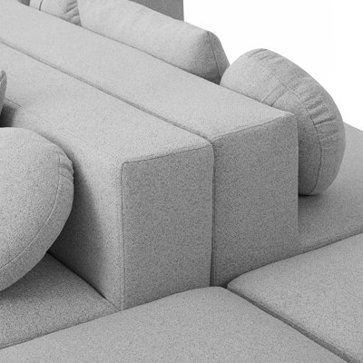 Boneless Couch, Modular Sectional Sofa, Free-combined Sofa Couch, Living Room Couch