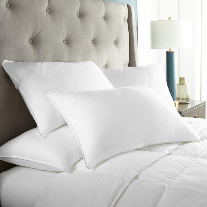 Medium Polyfill Pillows 4 Pack, King 36" x 20"