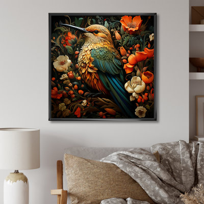 Hummingbird Gardens Guardian - Hummingbird Animal Wall Art