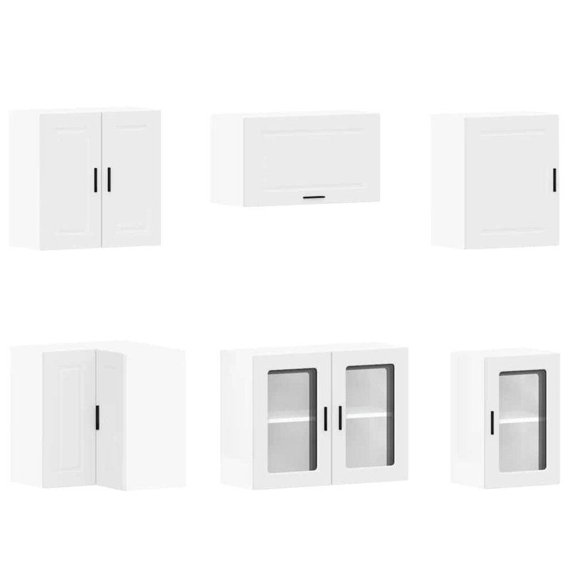 Maribeth 11 Piece Kitchen Cabinet Set, White