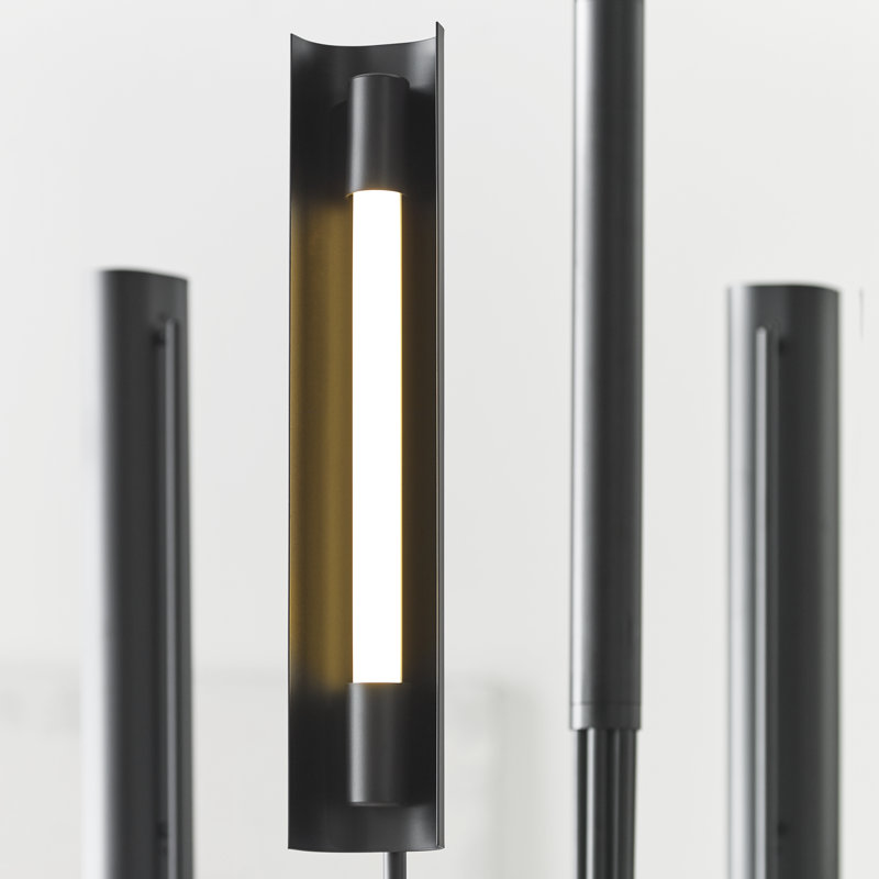 Carson 6 - Light LED Chandelier, Midnight Black