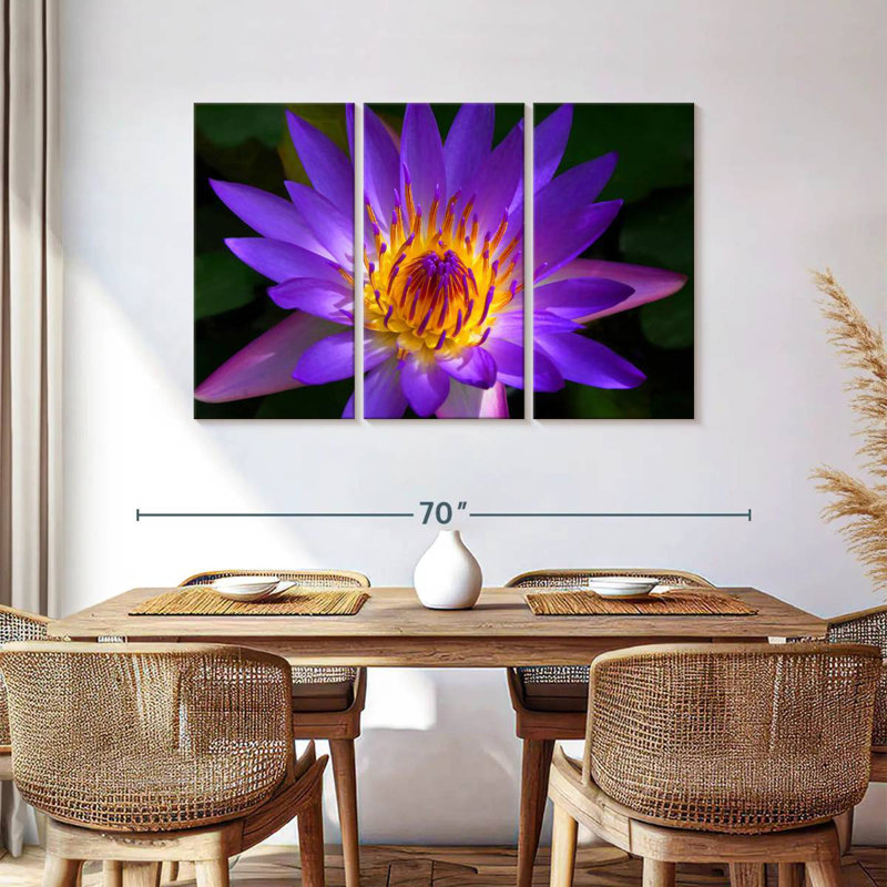 Harnek Hawaiian Water Lily, H 36 po x l 57 po