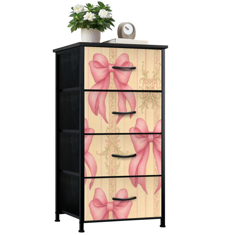 Commode de rangement verticale 4 tiroirs