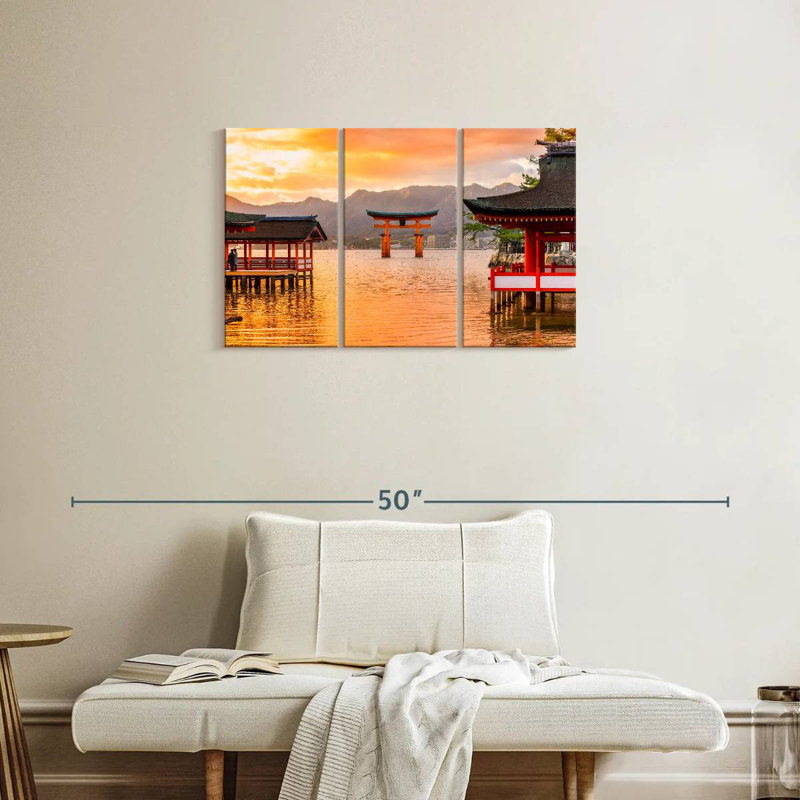 Lilie Miyajima Floating Torii, 20" H x 33" W