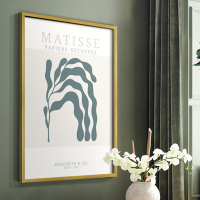 Matisse CD XXV, reproduction encadrée - bois massif