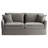 Sovente 80 " Slipcovered Velvet Sofa