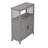 Wooden Patio Bar Table Set With Storage, Buffet Cabinet Sideboard-2134743934