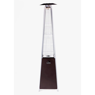 40000 Stainless Steel Propane Standing Patio Heater