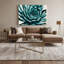 Botanical Agave Green Canvas Wall Art-1078963296