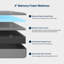 6" Firm Gel Memory Foam Mattress-1196764961