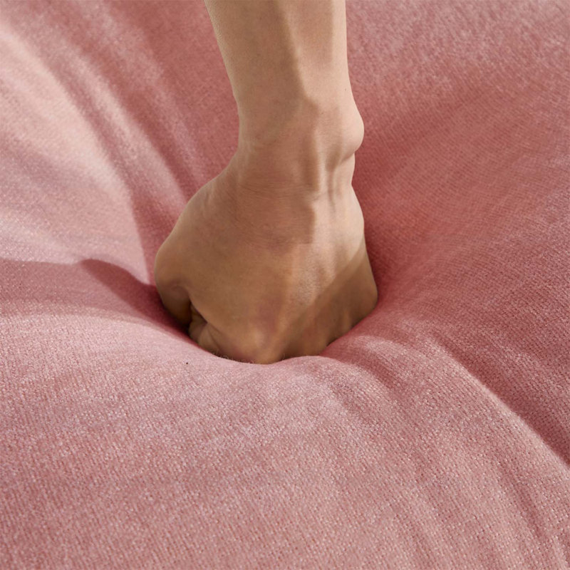 Canapé modulaire Comfy Chenille, Chenille rose