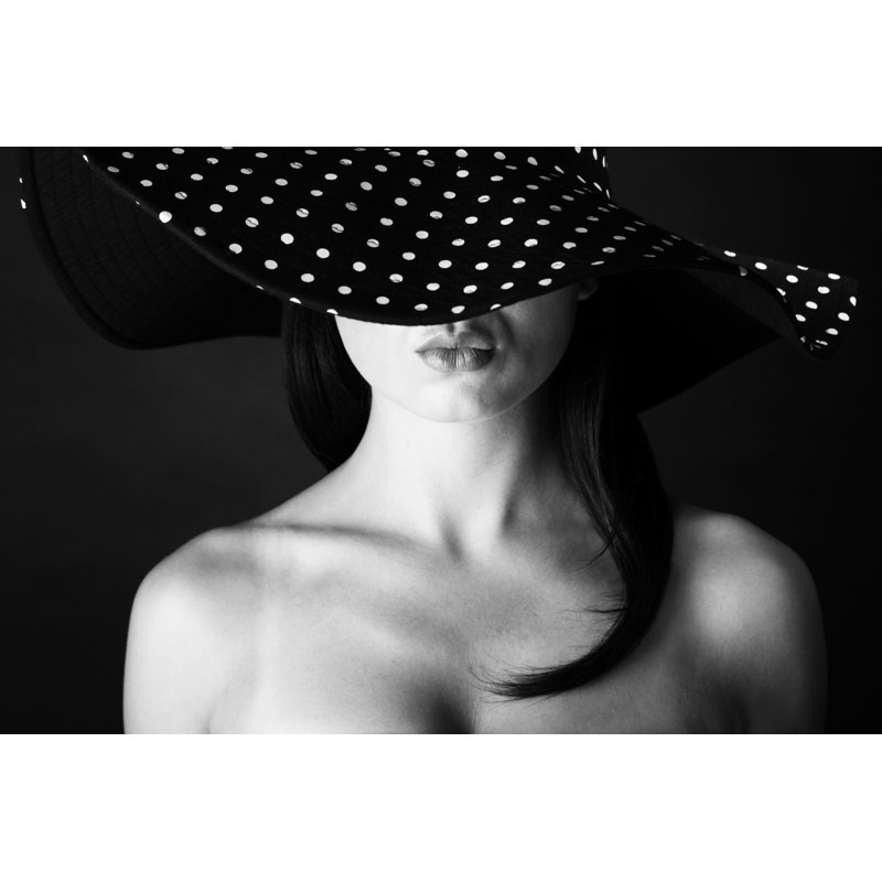 Portrait Of A Woman by Hynci - Wrapped Canvas Print, 30cm H x 46cm W