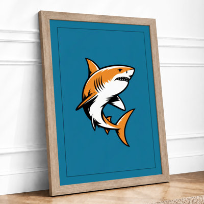 Tiger Shark Study Modern - Print