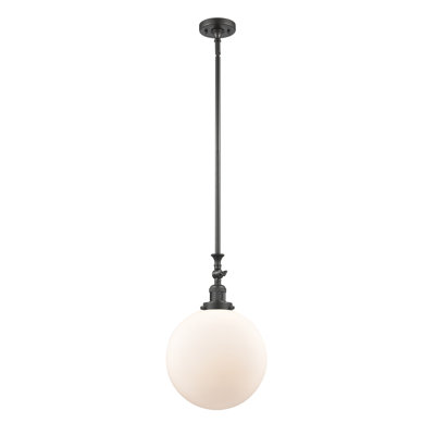 Luminaire suspendu sphère 1 lumière Clermont