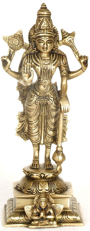 Chathnhuja, Sthanaka, Vishnu sur piédestal Garuda