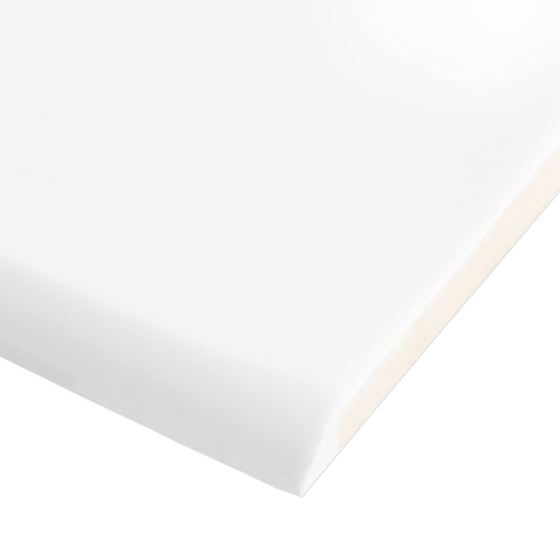 Manchester 3x12 Glossy Ceramic Bullnose, Bianco White