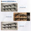 Ensemble de 4 tablettes murales robustes pour garage