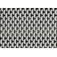 Repose-pieds carré rembourré en tissu jacquard