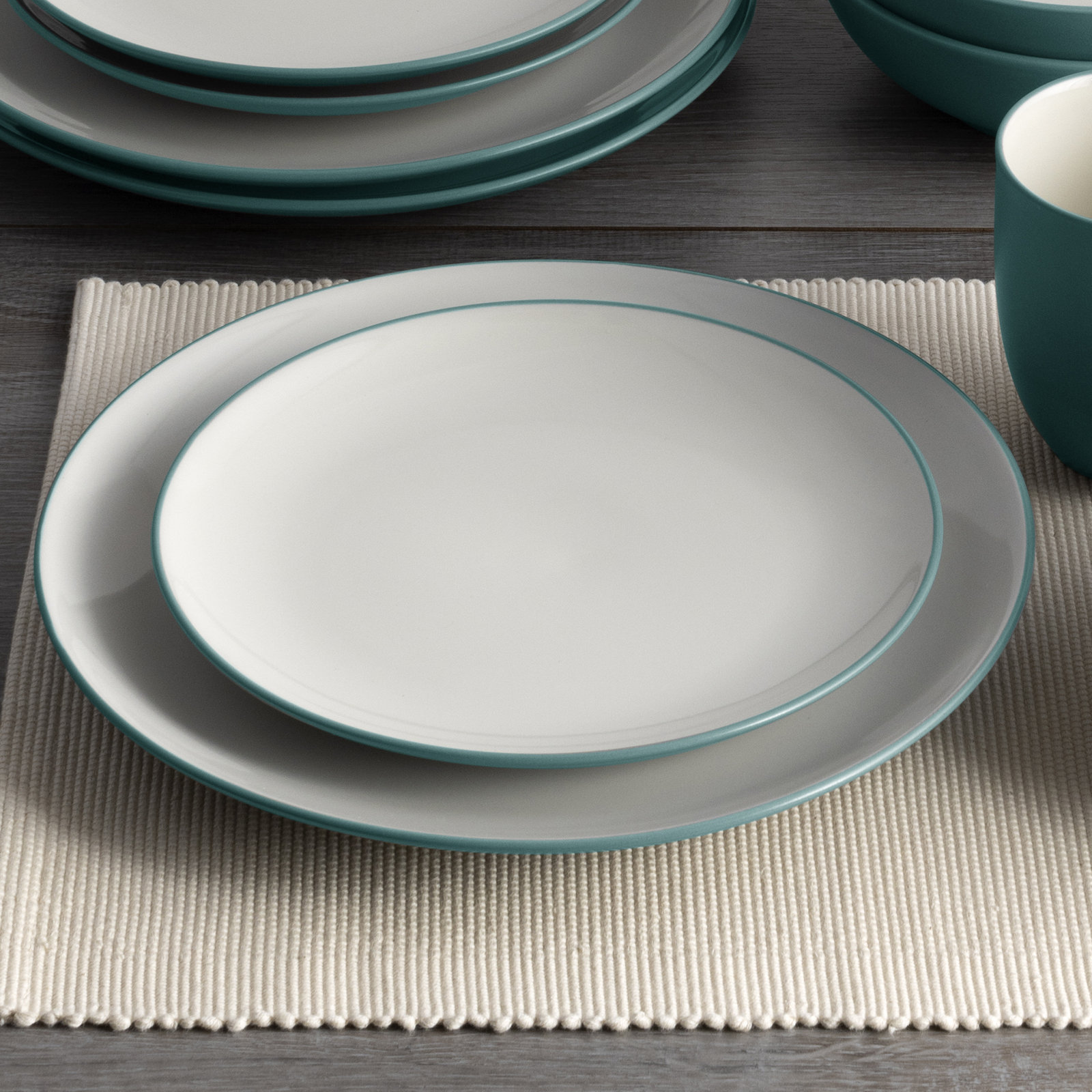 Colorwave 11" Dinner Plate, Turquoise