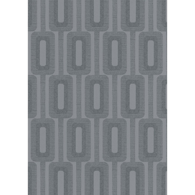 Geometric Roll, Gray/Black