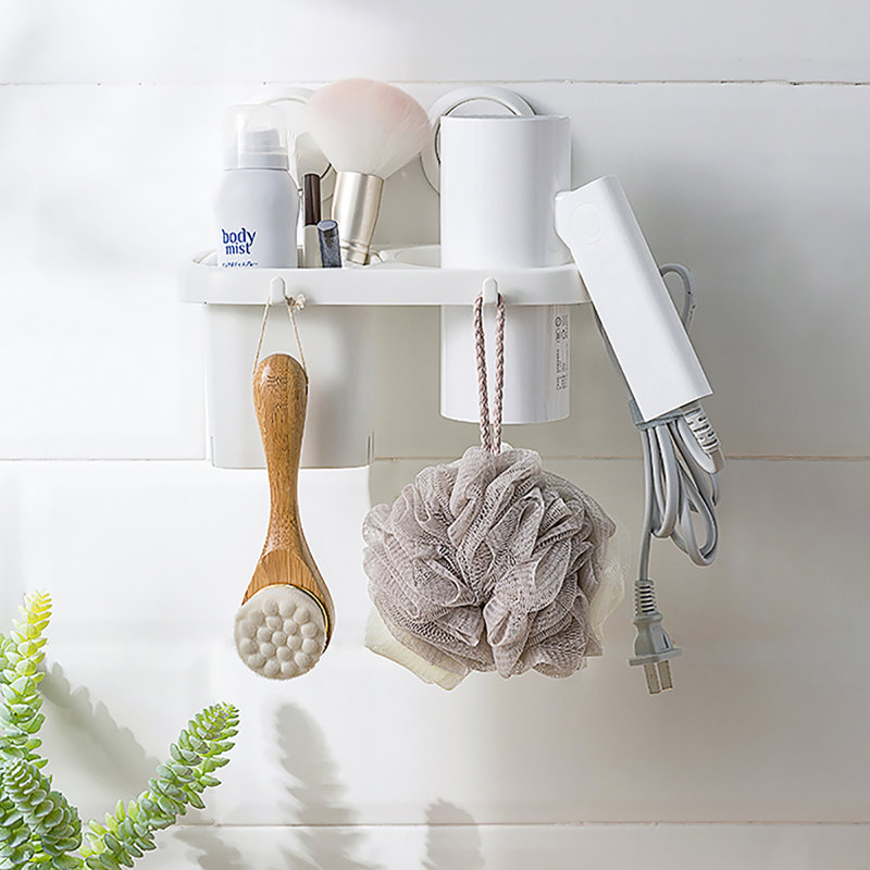 Support de rangement mural pour salle de bain
