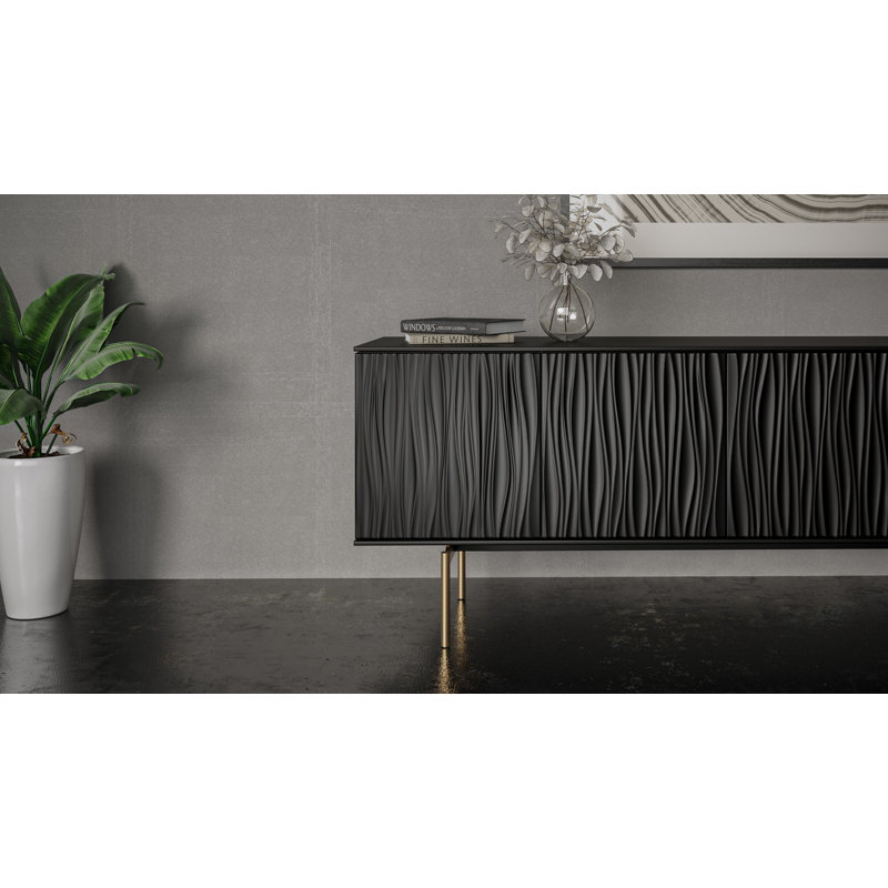 Tanami 79.25'' W Buffet, Black