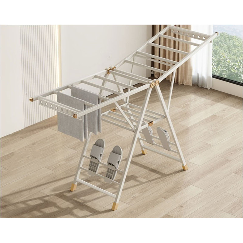 Séchoir à vêtements pliable et mobile pour l'intérieur