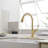 VIBRANTBATH Pull Down Kitchen Faucet-94339894