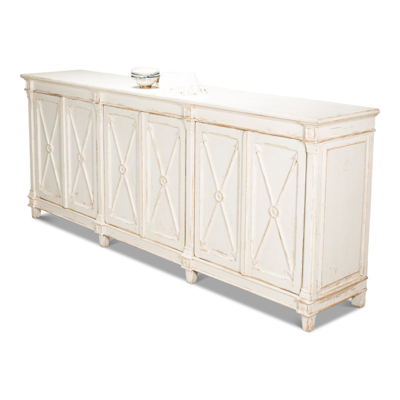 Marksman 97'' W Solid Wood Sideboard