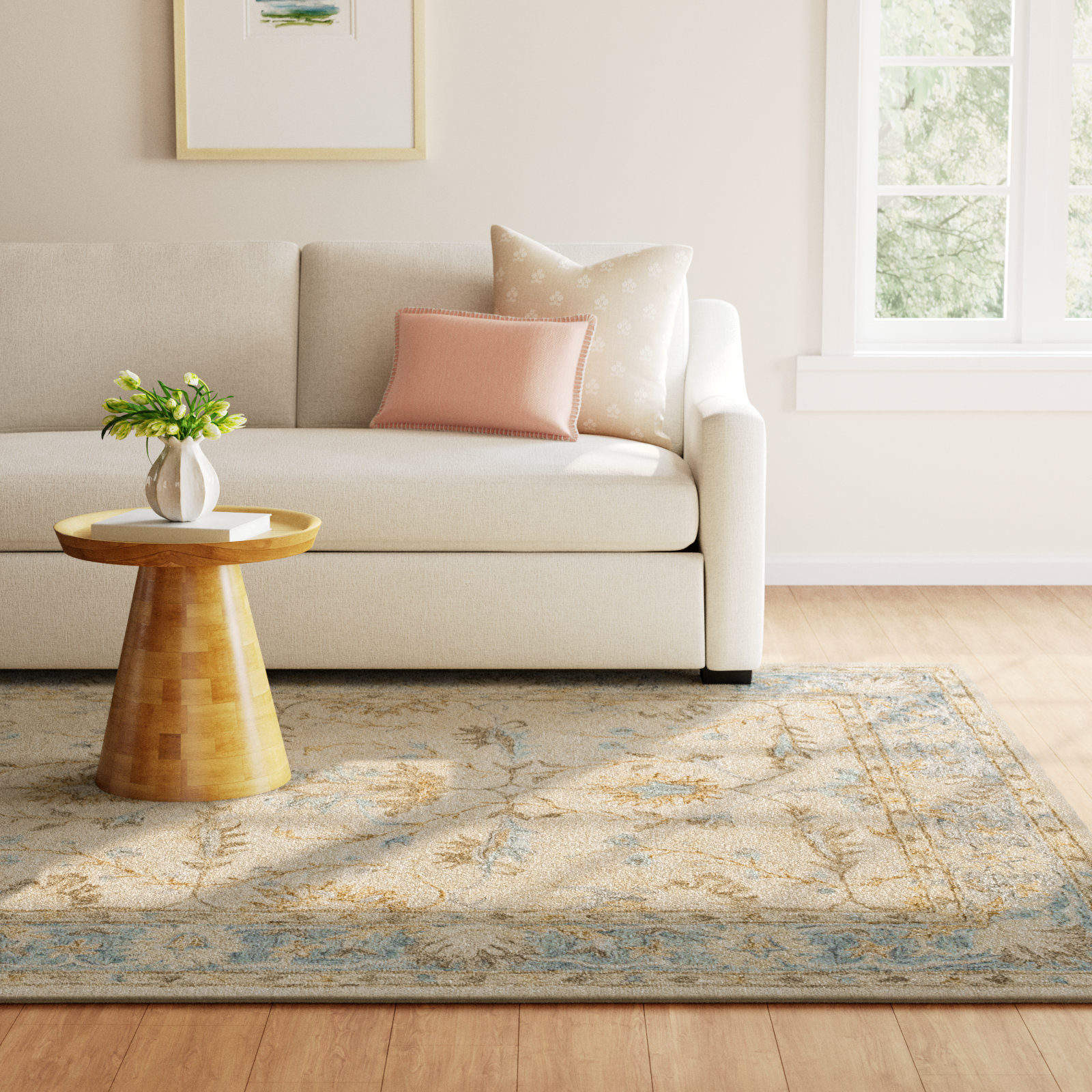 Sienna Hand Tufted Wool Rug, Rectangle 8' x 10'