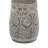 Ceramic Carved Details Brown Table Lamp