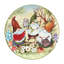 Ensemble de 4 assiettes à dîner Garden Gnomes