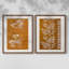 «Vintage Landscape XLVI», impression giclée sur cadre - ensemble de 2-2107045881-2107045885