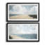 Beach Stroll - reproduction encadrée de qualité supérieure - prête à être accrochée-1422465509-1422465528