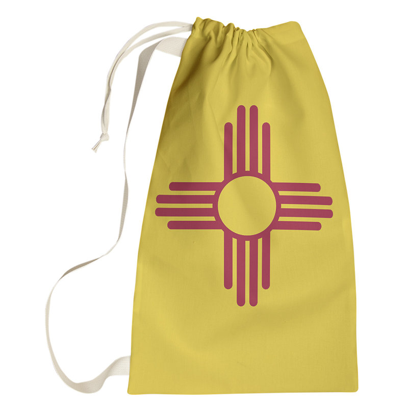 Sac à lessive US State flag, Grand (H 76,5 po x l 29,5 po x 1,5 po), Nouveau-Mexique