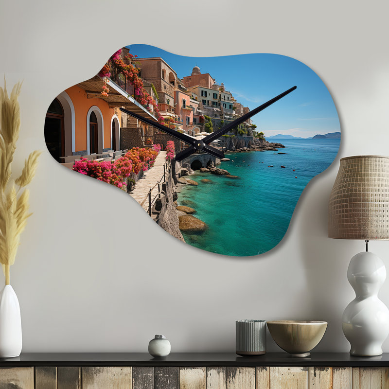 Horloge murale en métal Italie, Grand