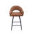 Swivel Bar Stools 27'' Counter Stools Faux Leather Counter Height Bra Stools Chairs for Kitchen Island-47901294