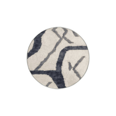Machine Washable Beige Area Rug