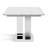 Demby Stone Top 79" Glam Dining Table-767549558
