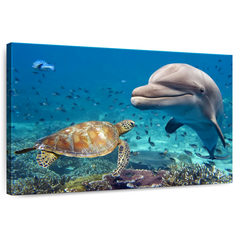 Aletra Underwater Friends, 26" H x 39" W