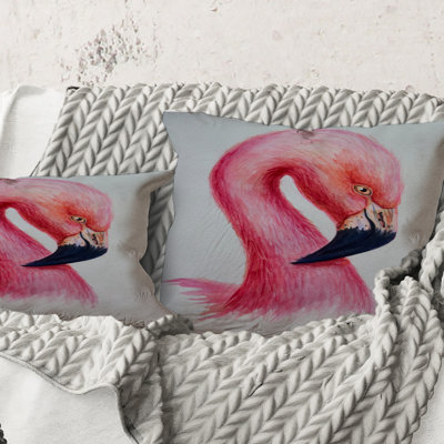 Animal Print Throw Pillow