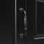 Meuble-lavabo autoportant noir de 24 pouces avec lavabo en céramique lisse, une porte à fermeture douce et 3 tiroirs pour le rangement de salle de bain-1402270289