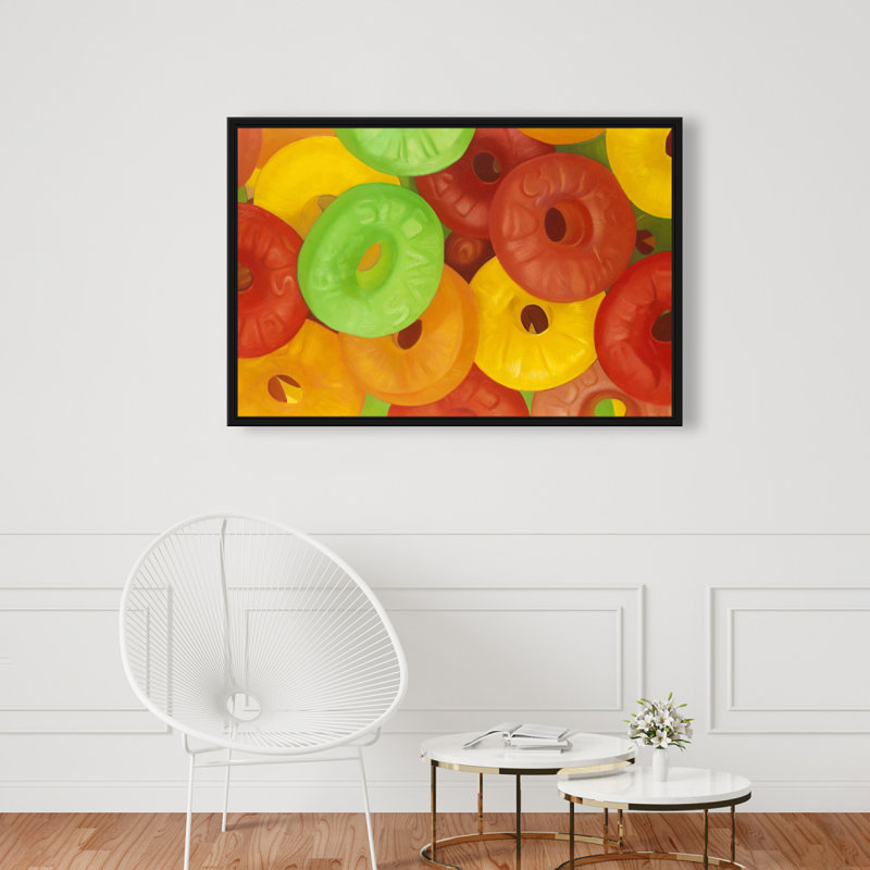 «Colorful Jujubes» sur toile