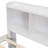 Full Bed With Bookcase Headboard, Under Bed Storage Drawers And Bed End Storage Case-1758597704