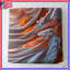 Couvre-lit matelassé orange en spirale Dragons toutes tailles-126078029