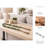 Resin Bead Strand with Tassels - Modern Boho Decorative Accent Featuring Sleek Resin Design and Contemporary Trendy Style for Versatile Statement Displays-1540992629