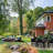 Portofino Repose 19 Piece Sunbrella Outdoor Motion Estate Set - Dove